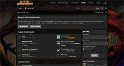 Desktop Screenshot of forum.yugiohcardmaker.net